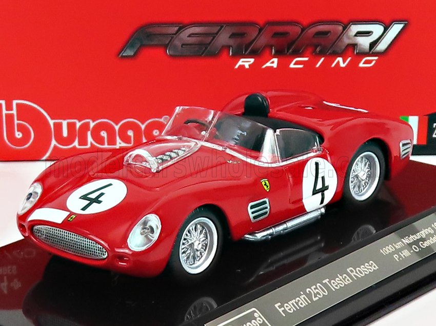 FERRARI | 250 TESTAROSSA N 4 1958 - CON VETRINA - CON VITRINA