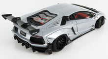 LAMBORGHINI - AVENTADOR LIBERTY WALK LB-WORKS 2017 - PLATA MATE MET