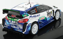 FORD INGLATERRA - FIESTA WRC TEAM M-SPORT FORD WRT N 3 8º RALLY MONTECARLO 2020 T.SUNINEN - J.LEHTINEN - 2 TONE AZUL BLANCO