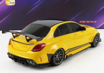 MERCEDES BENZ - C-CLASS C63S AMG DARWINPRO WIDEBODY 2019 - YELLOW - Vroomi