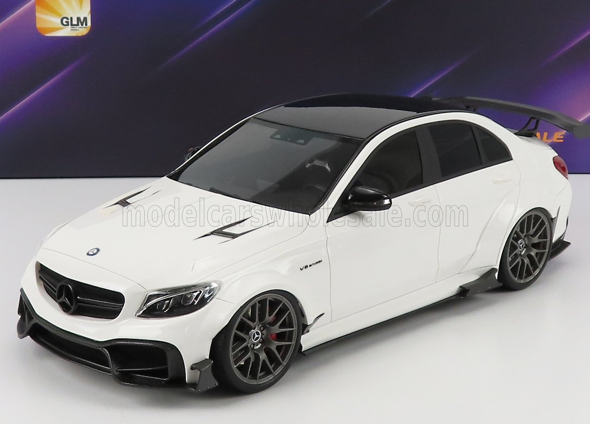MERCEDES BENZ - C-CLASS C63S AMG DARWINPRO WIDEBODY 2019 - WHITE - Vroomi