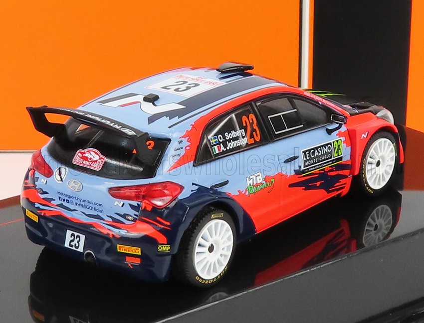 HYUNDAI | i20 WRC COUPE MONSTER N 23 RALLY MONTECARLO 2021 O.SOLBERG - A.JOHNSTON | 2 TONE