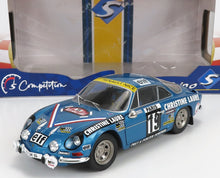 ALPINE  A110 ALPINE N 19 RALLY MONTECARLO 1976 M.MOUTON - F.CONCONI - AZUL CLARO