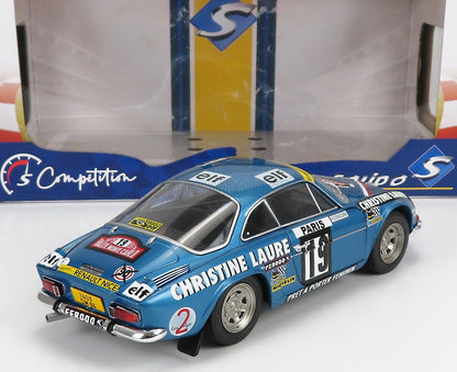 ALPINE  A110 ALPINE N 19 RALLY MONTECARLO 1976 M.MOUTON - F.CONCONI - AZUL CLARO