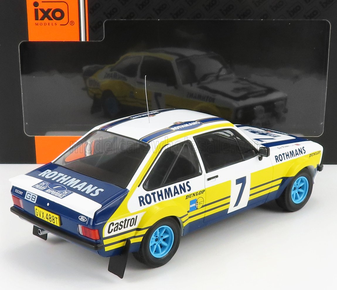 FORD INGLATERRA | ESCORT RS MKII EQUIPO ROTHMANS N 7 RALLY ACROPOLIS 1979 R.CLARK - J.PORTER