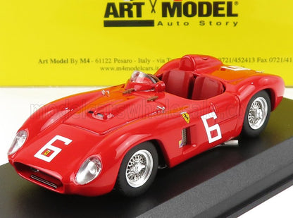 FERRARI - 500TR ch0612 N 6 WINNER PRELIMINARY SMARTT FIELD 1956 E.LUNKEN - RED