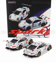 PORSCHE | SET 2X 911 991 RSR TEAM PORSCHE GT N 911 GANADOR GTLM CLASS PETIT LE MANS 2018 P.PILET - N.TANDY - F.MAKOWIECKI + N 912 2º GTLM-CLASS PETIT LE MANS 2018 E.BAMBER - L.VANTHOOR - M.JAMINET