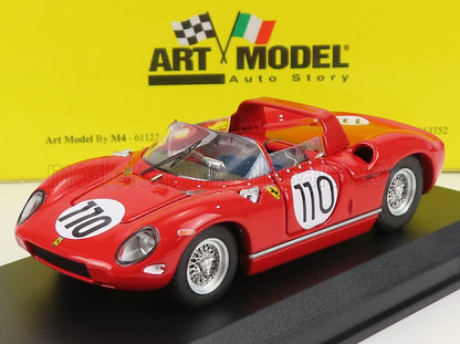 FERRARI - 250P  ch.0812  N 110 WINNER 1000 Km NURBURGRING 1963  J.SURTEES - W.MAIRESSE - RED