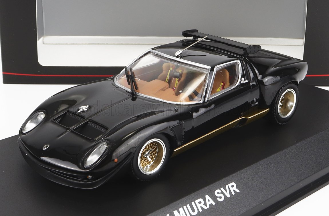 LAMBORGHINI - MIURA SVR 1970 - NEGRO