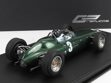 BRM | F1 P57 BRM TEAM N 3 GANADOR DEL CAMPEONATO DEL MUNDO DE SUDÁFRICA (con figura de piloto) 1962 GRAHAM HILL - CON VETRINA - CON EXPOSICIÓN
