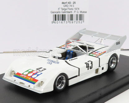 GRD | S74 N 43 5º TARGA FLORIO 1974 G.GALIMBERTI - P.G.MUSSA