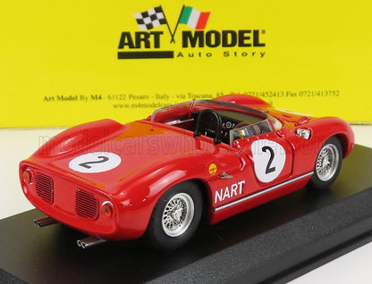 FERRARI - 275P NART ch.0812 SPIDER N 2 CANADA GP 1964 W.HANSGEN - RED