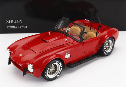 FORD USA - SHELBY COBRA 427 S/C SPIDER 1962 - ROJO