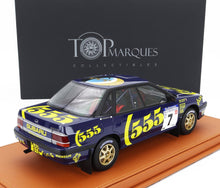 SUBARU | LEGACY RS N 7 GANADOR RALLY NUEVA ZELANDIA 1993 COLIN McRAE - DEREK RINGER - CON VETRINA - CON MUESTRARIO