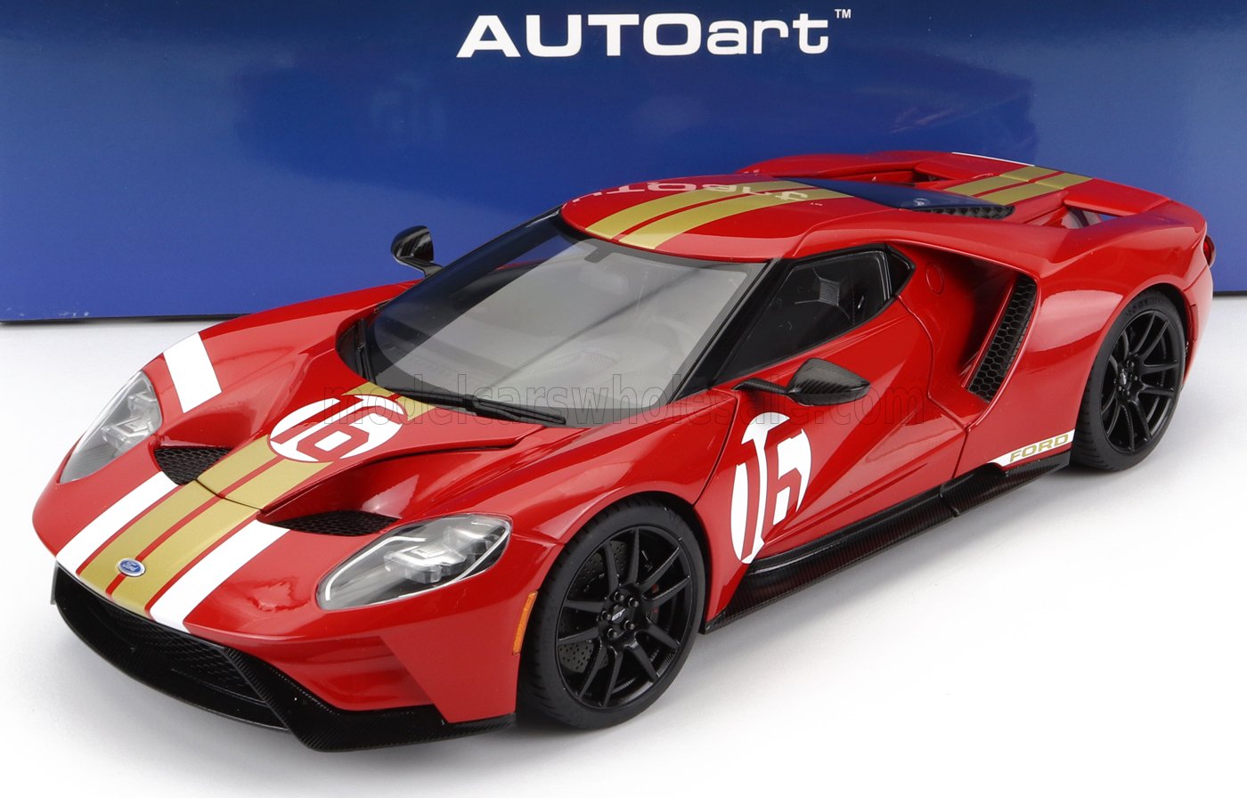 FORD USA - GT HERITAGE EDITION N 16 ALAN MANN 2022 - ORO ROJO