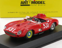 FERRARI - 315S SPIDER s/n0646 N 531 MILLE MIGLIA 1957 A.DE PORTAGO - E.NELSON - RED