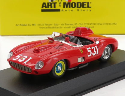 FERRARI - 315S SPIDER s/n0646 N 531 MILLE MIGLIA 1957 A.DE PORTAGO - E.NELSON - RED