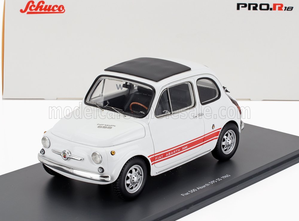 FIAT - 500 ABARTH 595 SS 1965 - BLANCO - Vroomi