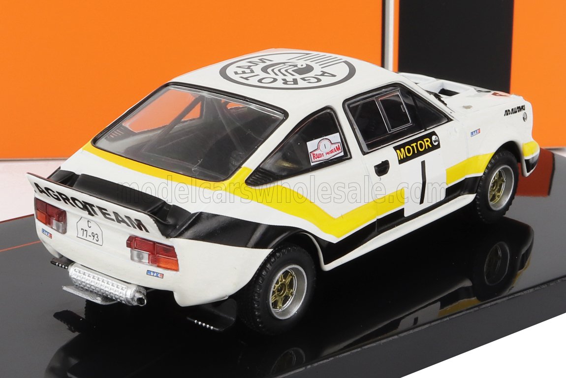 SKODA | 160RS MTX N 1 RALLY PRIBRAM 1984 V.BLAHNA - P.SCOVANEK