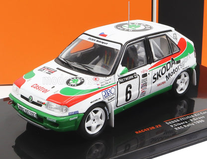 SKODA | FELICIA TEAM SKODA MOTORSPORT N 6 RALLY RAC LOMBARD 1996 P.SIBERA - P.GROSS
