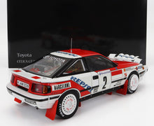 TOYOTA - CELICA GT-FOUR ST165 (versión nocturna) N 2 GANADOR RALLY MONTECARLO 1991 C.SAINZ - L.MOYA - BLANCO ROJO