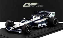 BRABHAM - F1 BT53 PARMALAT N.º 1 GANADOR DEL GRAN PREMIO DE ESTADOS UNIDOS EN DETROIT 1984 NELSON PIQUET - BLANCO AZUL - Vroomi