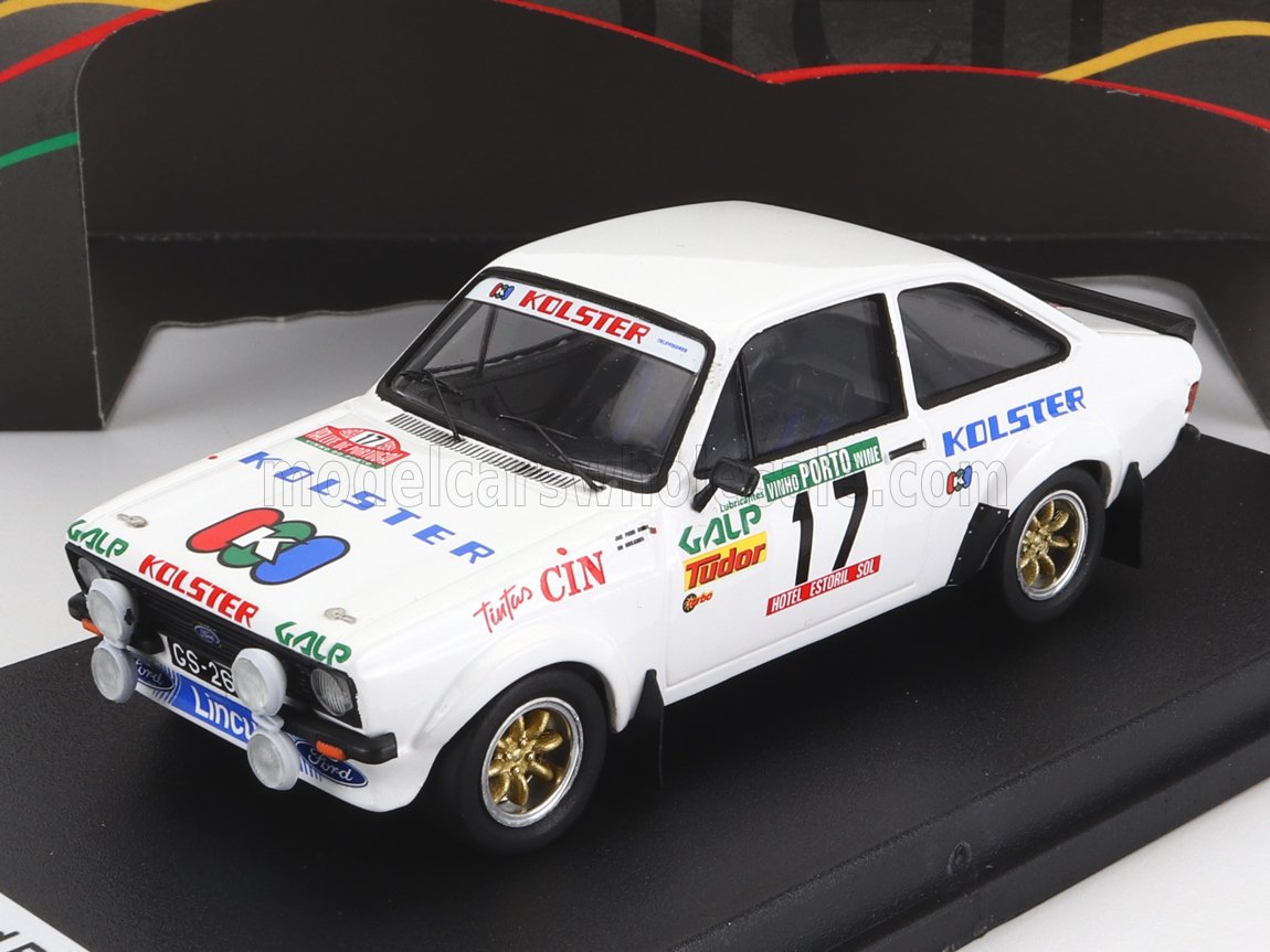 FORD ENGLAND | ESCORT MKII (versión nocturna) N 17 RALLY PORTUGAL 1983 J.P.BORGES - R.BEVILACQUA