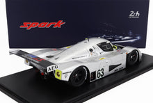 SAUBER - MERCEDES BENZ C9 5.0L TURBO V8 EQUIPO SAUBER MERCEDES N.º 63 GANADOR DE LAS 24 HORAS DE LE MANS 1989 JOCHEN MASS - MANUEL REUTER - STANLEY DICKENS - PLATA, Vroomi, 