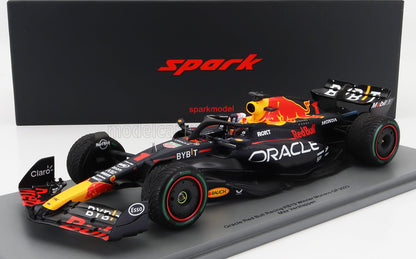 Coche modelo Oracle Red Bull RB19 con los colores de Max Verstappen, disponible en el mercado Vroomi.
