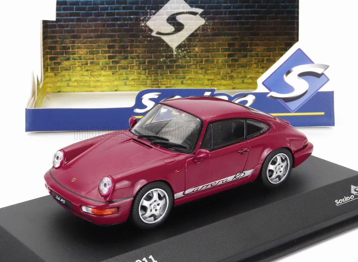 PORSCHE - 911 964 RS COUPE 1992 - RED - Vroomi