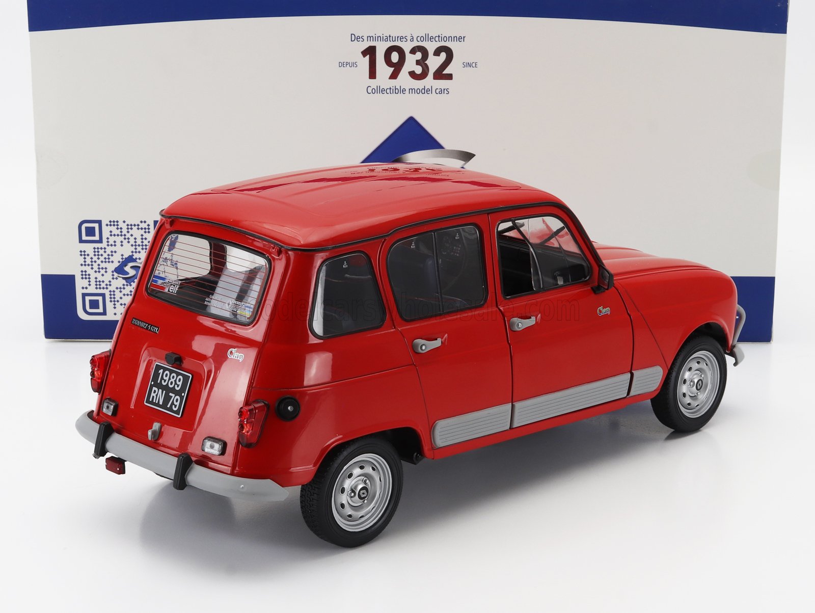 RENAULT - R4 GTL 1989 - ROJO - Vroomi