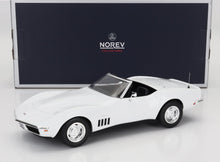 CHEVROLET - CORVETTE CABRIOLET ABIERTO 1969 - BLANCO