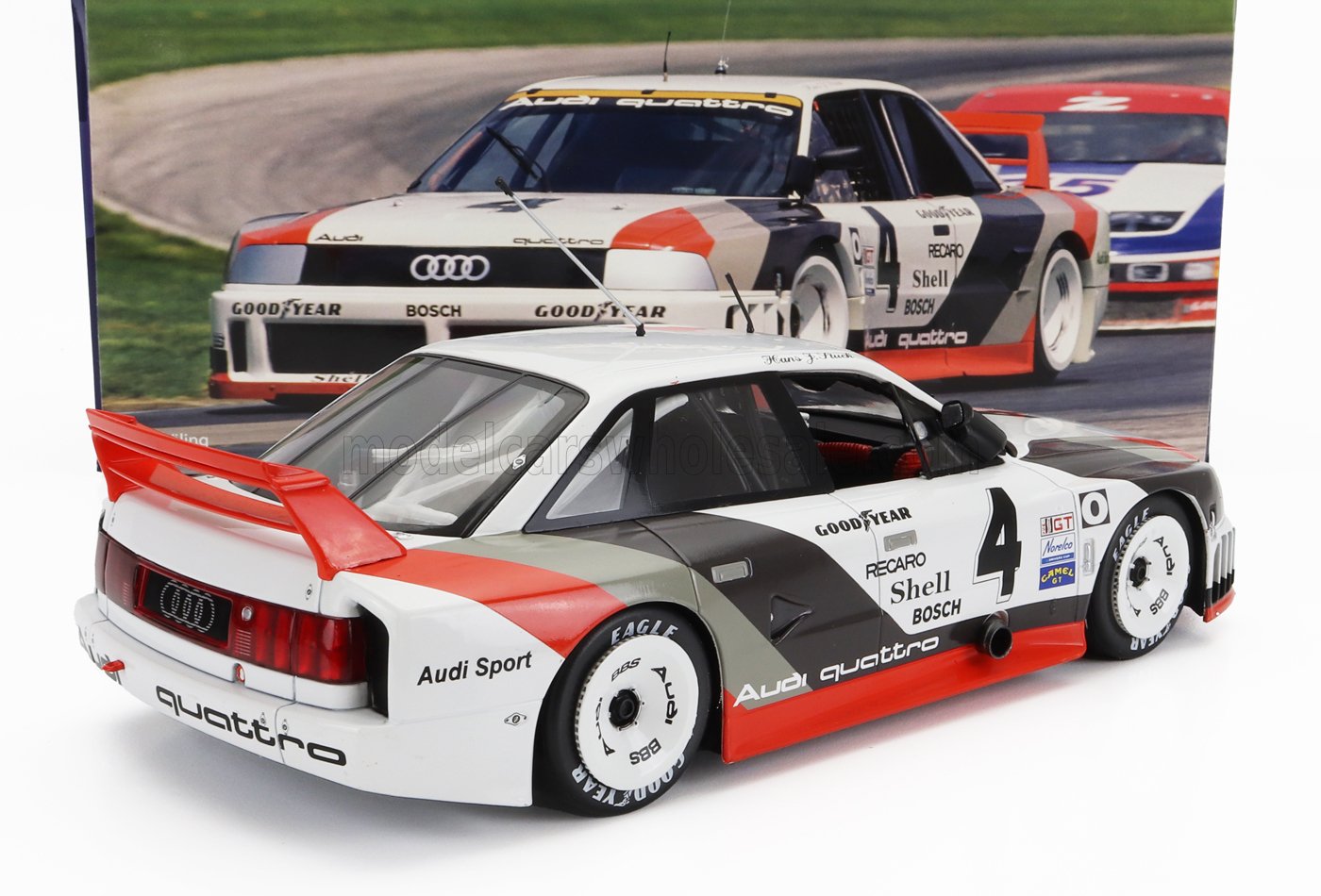 AUDI | 90 QUATTRO TEAM AUDI SPORT N 4 2º PORTLAND IMSA 1989 HANS JOACHIM STUCK