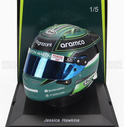 CASCO BELL | CASCO F1 ASTON MARTIN AMR23 TEAM ARAMCO COGNIZANT N 0 F1 TEST 2023 JESSICA HAWKINS