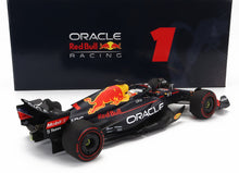 RED BULL - F1 RB18 EQUIPO ORACLE RED BULL RACING N 1 CAMPEÓN DEL MUNDO GANADOR DEL GP DE BÉLGICA 2022 MAX VERSTAPPEN - AZUL MATE AMARILLO ROJO