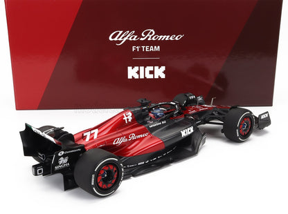 ALFA ROMEO - F1 C43 TEAM STAKE N 77 AUSTRALIAN GP 2023 VALTTERI BOTTAS - NEGRO ROJO