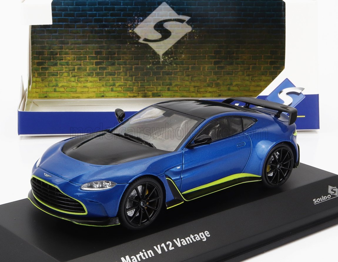 ASTON MARTIN - V12 VANTAGE 2023 - AZUL METALIZADO - Vroomi