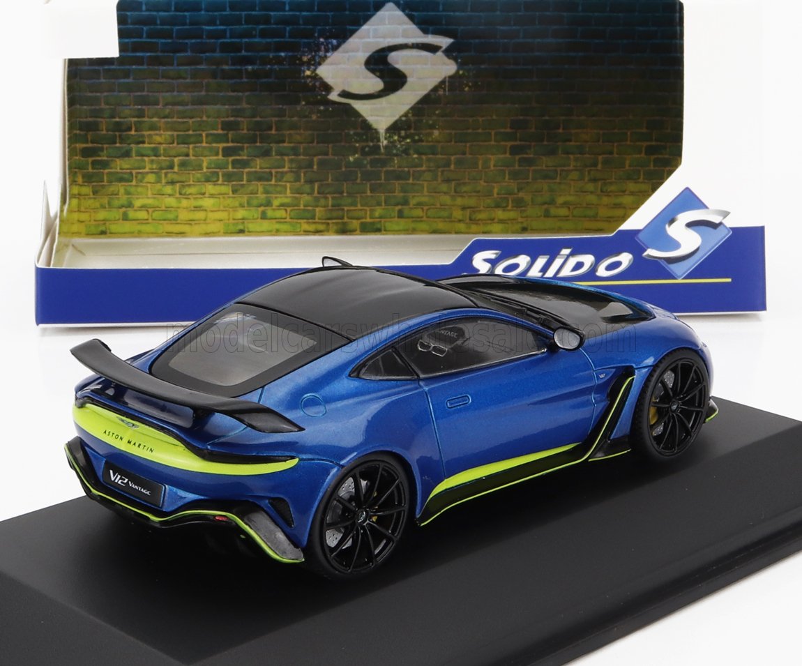 ASTON MARTIN - V12 VANTAGE 2023 - AZUL METALIZADO - Vroomi
