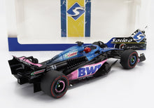 ALPINE  F1 A523 EQUIPO BWT ALPINE 31 3.º GP DE MÓNACO 2023 ESTEBAN OCON - AZUL ROSA - Vroomi