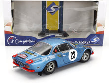 RENAULT - ALPINE 1600S (versión nocturna) N 23 RALLY MONTECARLO 1972 JEAN PIERRE NICOLAS - MICHEL VIAL - AZUL MET - Vroomi