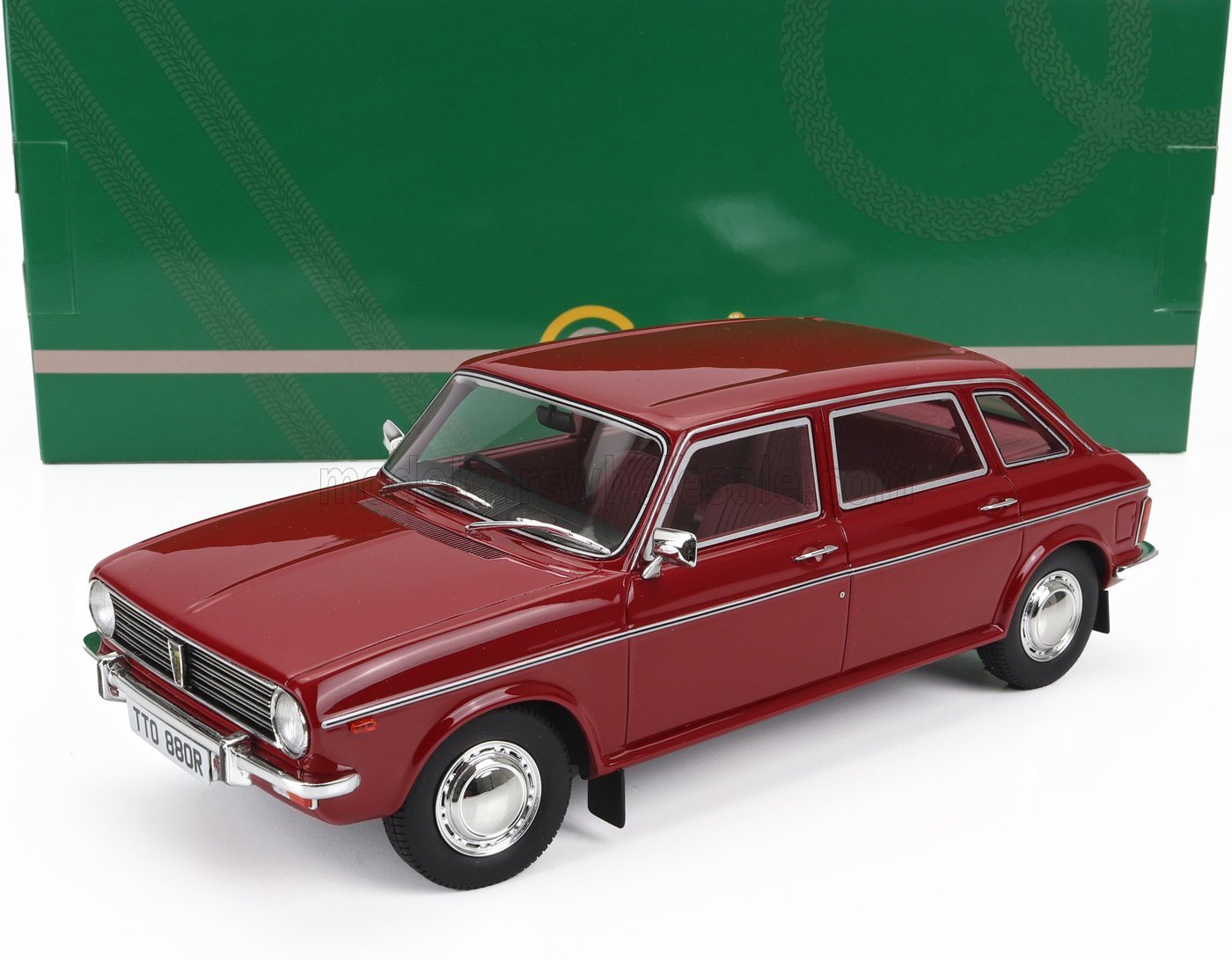 Modelo clásico de coche a escala 1/18, actualmente a la venta en Vroomi.