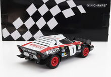 LANCIA - STRATOS HF PIRELLI (versión nocturna) N 1 GANADOR RALLY DYNAVIT SAARLAND 1978 WALTER ROHRL - CHRISTIAN GEISTDORFER - ROJO NEGRO BLANCO