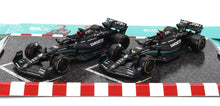 MERCEDES GP | SET F1 2X W14 EQUIPO MERCEDES-AMG PETRONAS FORMULA UNO N 44 TEMPORADA 2023 LEWIS HAMILTON + N 63 TEMPORADA 2023 GEORGE RUSSELL | NEGRO MATE