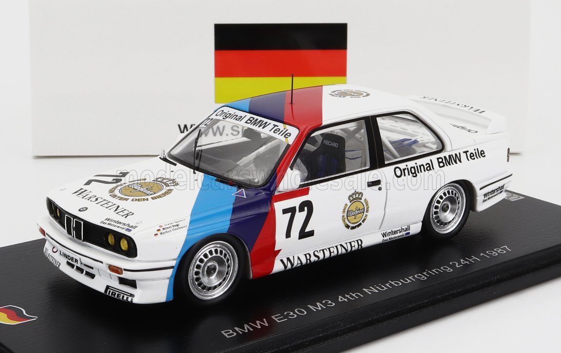 BMW | 3-SERIES M3 (E30) TEAM BMW MOTORSPORT N 72 24h NURBURGRING 1987 DIETER QUESTER - MARKUS OESTREICH - WINFRIED VOGT