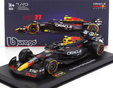RED BULL | F1 RB20 EQUIPO ORACLE RED BULL RACING N 11 TEMPORADA 2024 SERGIO PEREZ - CON PILOTO Y VITRINA