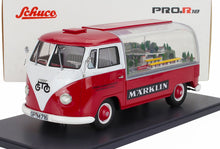 VOLKSWAGEN - FURGONETA T1 MARKLIN 1962 - ROJA Y BLANCA - Vroomi