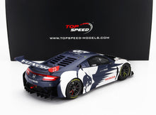 HONDA - NSX GT3 EVO TEAM ALPHA TAURI N 0 RED BULL FORMULA NURBURGRING 2023 YUKI TSUNODA - BLANCO AZUL