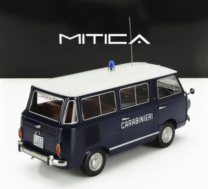 FIAT - FIAT 850 FAMILIARE CARABINIERI 1970 – INTERIOR MARRÓN - AZUL BLANCO - Vroomi