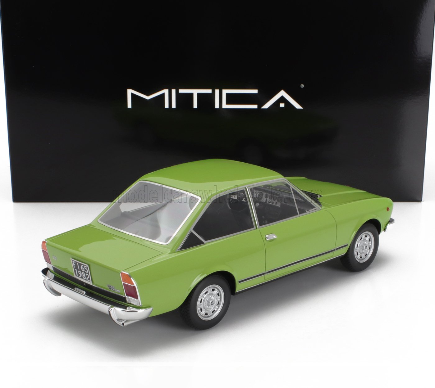 FIAT - FIAT 124 SPORT COUPE SERIE-3 1974 - VERDE BRILLANTE 374 VERDE