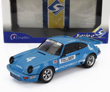 PORSCHE - 911 CARRERA 3.0 RSR N 4 IROC RIVERSIDE 1974 GEORGE FOLLMER - AZUL